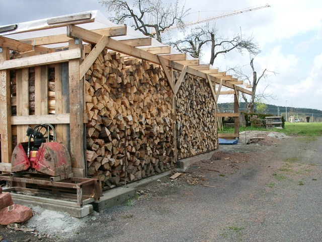 Fotos Holzlager - HaustechnikDialog